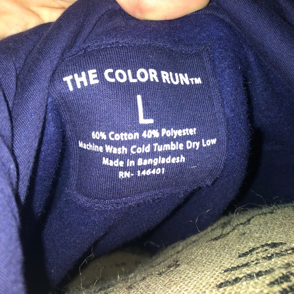 NEW The Color Run Hoodie - Picture 3 of 4